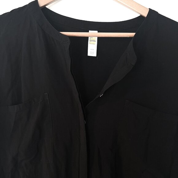 LOLE Black Jessa Top Blouse Cover up Medium - Picture 7 of 13